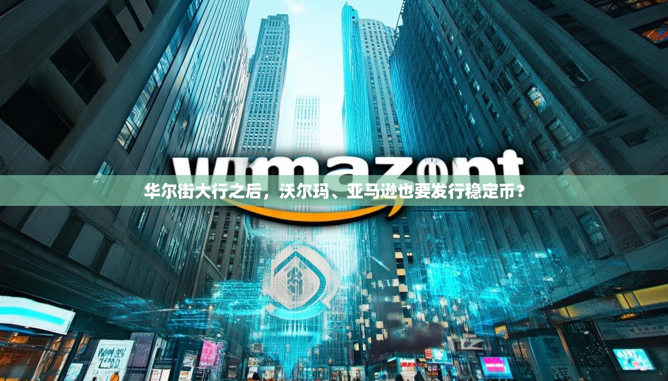 华尔街大行之后，沃尔玛、亚马逊也要发行稳定币？