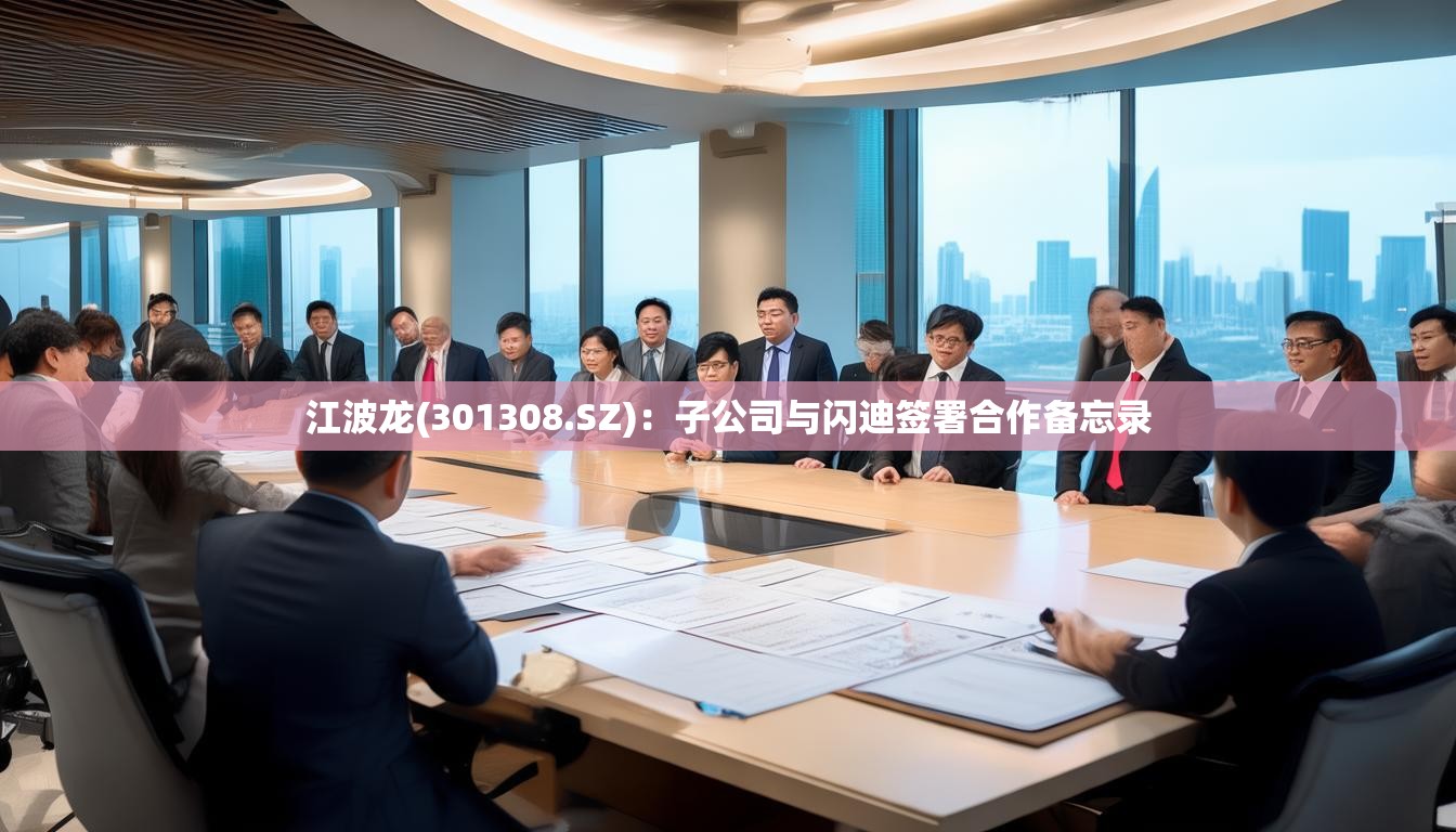 江波龙(301308.SZ)：子公司与闪迪签署合作备忘录